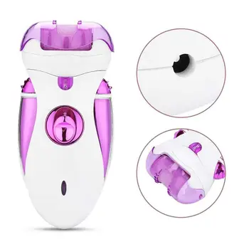 

Rechargeable Epilator Women 4-in-1 electric rechargeable hair removal hair removal Lady razor foot care manicure