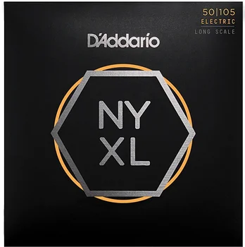 

Nyxl50105 NYXL string kit for bass guitar, long scale, medium, 50-105, D'Addario