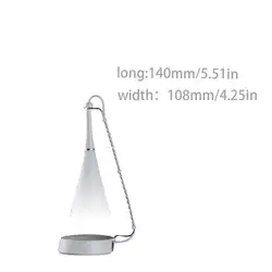 Многофункциональный светодиодный Настольный светильник музыкальный динамик свет перезаряжаеый ночник с разъемом USB Свет сенсорный