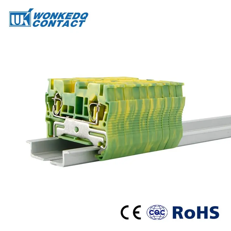 Bloque De Terminales Para Riel DIN - 16 Mm, Ideal Para Instalaciones Eléctricas