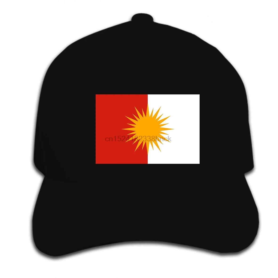 Принт бейсбольная Кепка Под заказ хип хоп мужские Yezidi флаг женщины солнцезащитный козырек Кепка