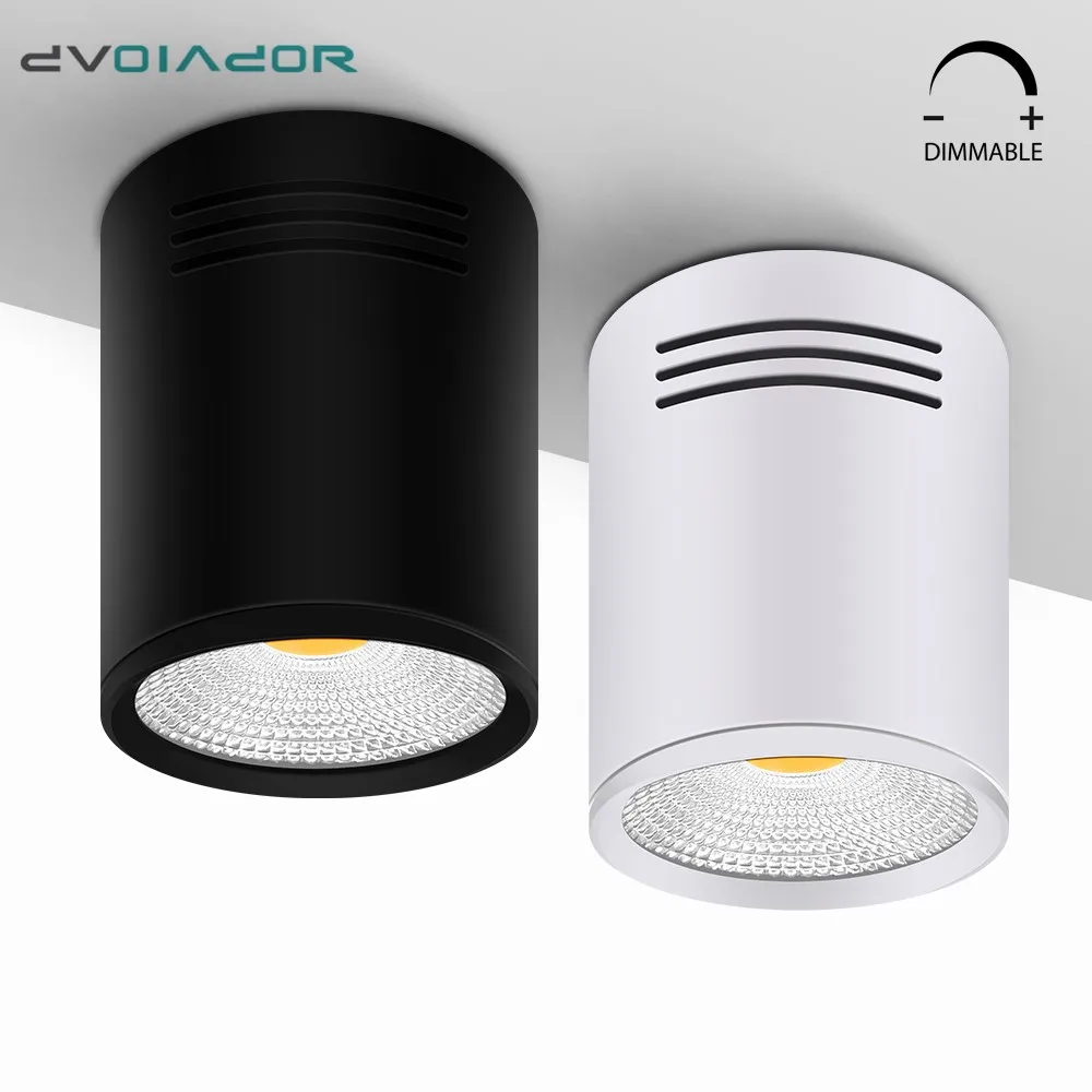 Потолочный светильник DVOLADOR с регулируемой яркостью светодиодный COB 3 Вт/5 Вт/7 Вт/10
