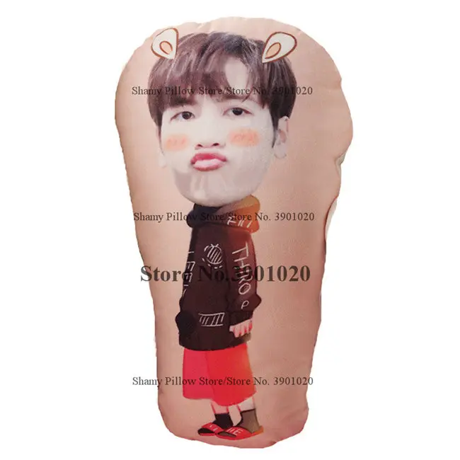 GOT7Jackson GOT7 EXO подушки V Jungkook Baek Hyun Boyfriend мягкие пользовательские обнимающие подушки подарок для девочки - Цвет: GOT7Jackson