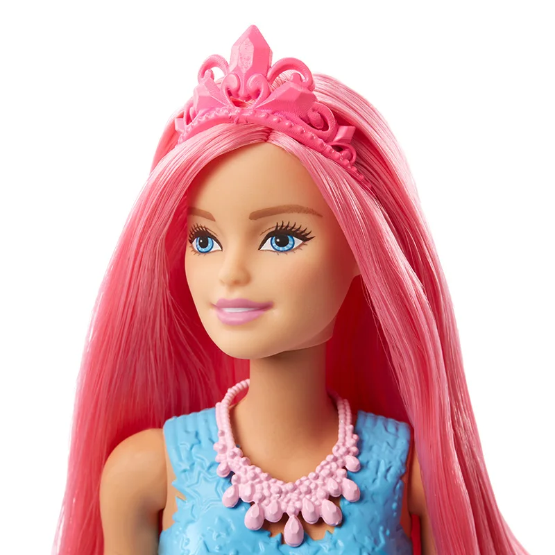 Новая кукла Барби Радужный Игрушечный Замок Набор Блестящий праздничный дом детские игрушки для девочек FRB15