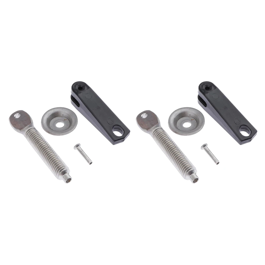 2pcs Clamp Grip Screw Set For Yamaha Outboard Motor 6g1 43116 6e0 43118 00