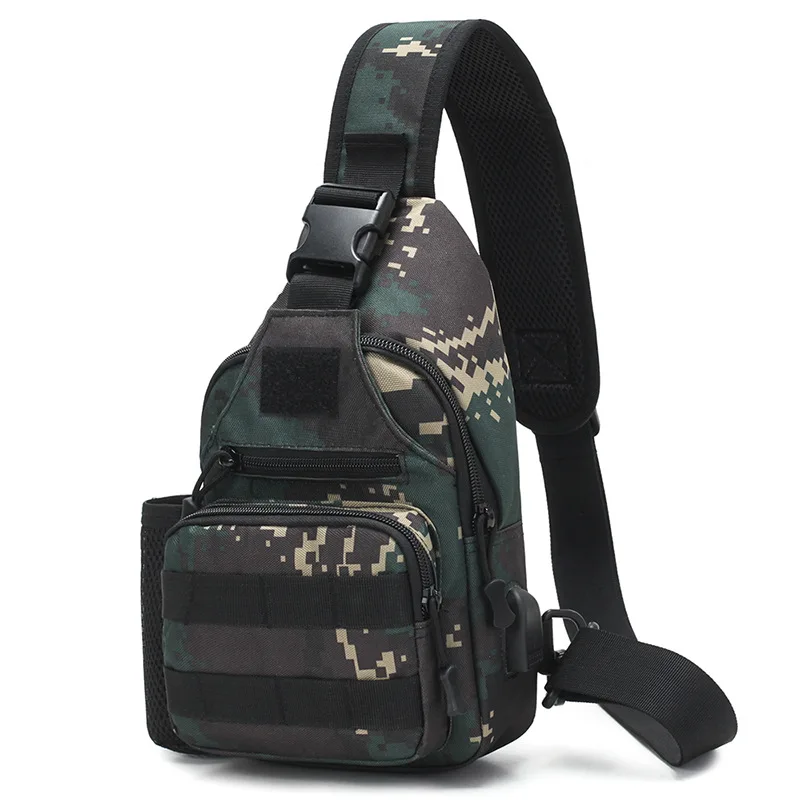 Спортивная сумка на плечо для Путешествий, Походов, треккинга, велоспорта, скалолазания, рюкзак с USB зарядкой, противоугонные военные тактические сумки - Цвет: D