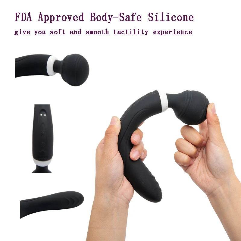 Интимные игрушки для женщин 10 Частотный массаж тела Мощный Волшебная палочка