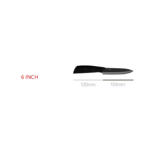 4 шт. кухонный нож Xiaomi Huohou Nano-ceramic ножи Набор для готовки 4 6 8 дюймов печи тонкие наборы для семейной кухни - Цвет: 6 inch