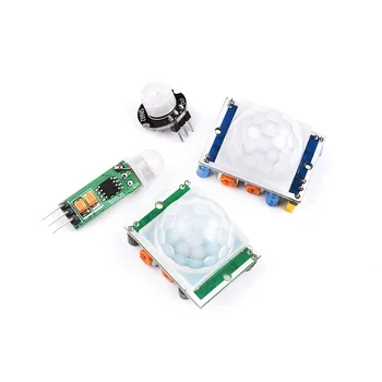 

HC-SR501 Adjust IR Pyroelectric Infrared PIR Module Motion Sensor Detector Module Anti-theft Sensor Switch Module