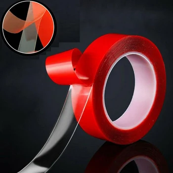 

1Pc Red Double Sided Super Sticky Heavy Duty Adhesive Tape For Cell Phone Repair