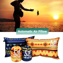 11," x 18,1" надувная подушка для кемпинга с этническим рисунком компактная Легкая сжимаемая эргономичная подушка для путешествий