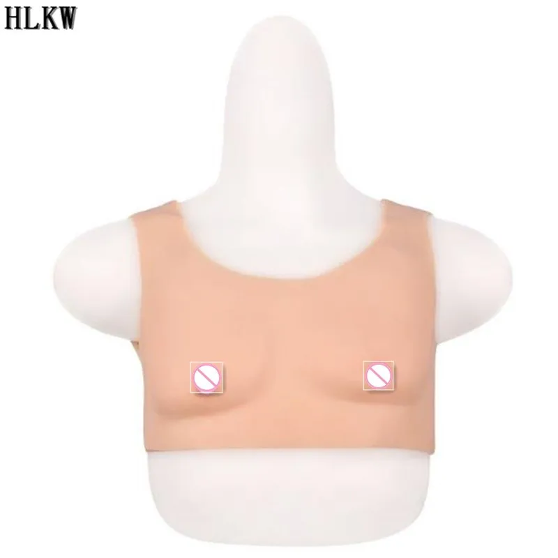 

Top Grade silicone false pectoral muscle Man Fake Chest Muscle Belly Macho Man Artificial Simulation Cosplay Bodysuit