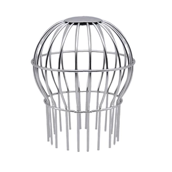

Stops Leaves Tool Garden Cleaning Anti-clogging Filter Strainer Gutter Guard Drain Stainless Steel Rooftop Debris Floor Outdoor