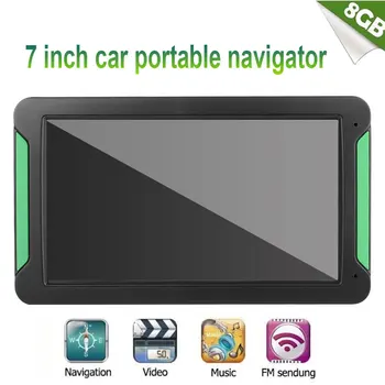 

VEHEMO 7 inch 8G HD Car Portable Capacitive Touch Screen Car GPS Navigator S7 Free Europe Map