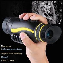 BOBLOV 4X35 монокуляр ночного видения инфракрасная камера ночного видения военный цифровой Монокуляр телескоп Ночная охота навигация