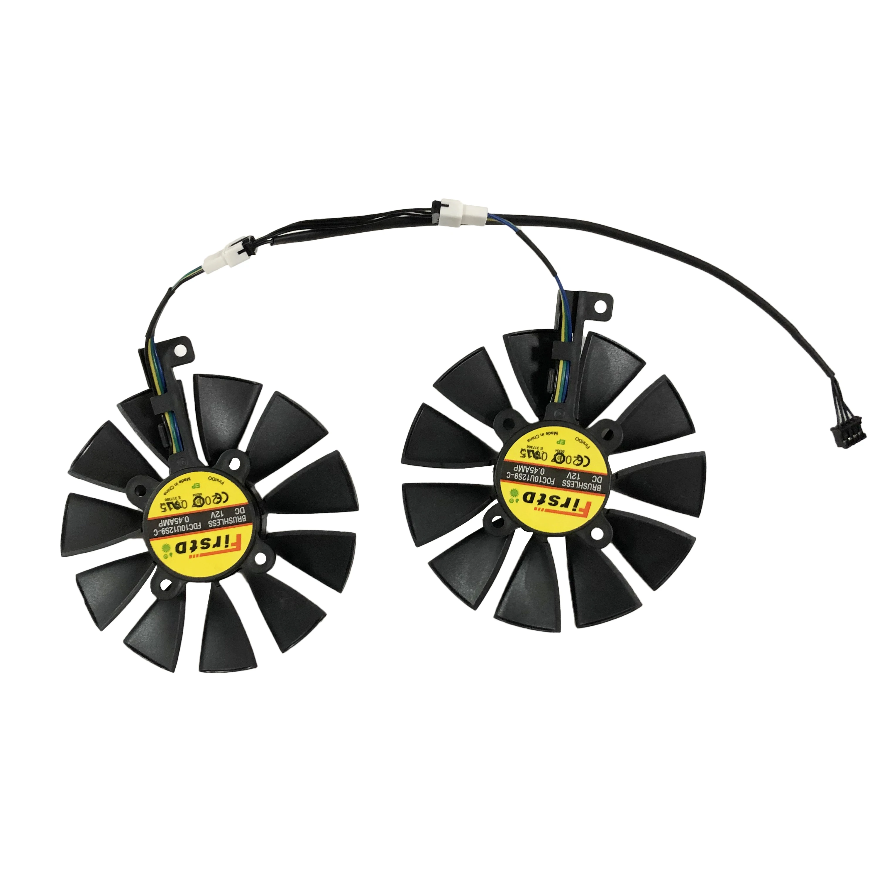 FDC10U12S9-C охладитель для ASUS EX-GTX1070-O8G DUAL-RX480-O4G EX-RX570-O4G VGA GPU GTX 1070 RX 480 570 охлаждение