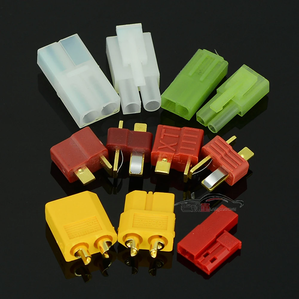 RC Remote Control Model Car Battery Connector Charger T Plug XT60 JST