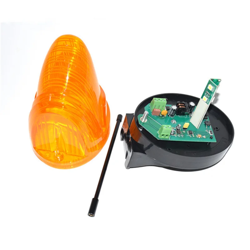 

220VAC garage sliding swing gate motor flashing lamp bulb blinker safety alarm light strobe lamp(no sound)