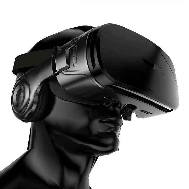 G300 VR Virtual Reality Glasses 3D Headset Stereo Helmet Box With Eyesight Adjustment for IPhone Android Smartphones 4.7-6.0 Inc