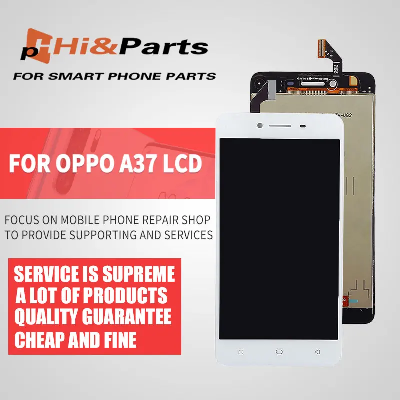 Для OPPO A37 ЖК-дисплей с протестированным сенсорным экраном Панель дигитайзер