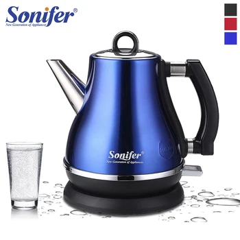 

1.2L Colorful 304 Stainless Steel Electric Kettle 1500W Household Cordless 220V Quick Heating Electric Boiling Tea Pot Sonifer