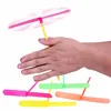 10/20/30/40pcs Novelty Plastic Bamboo Dragonfly Propeller Baby Kids Outdoor Toy Tradition Classic Nostalgic Toys Flying Arrows