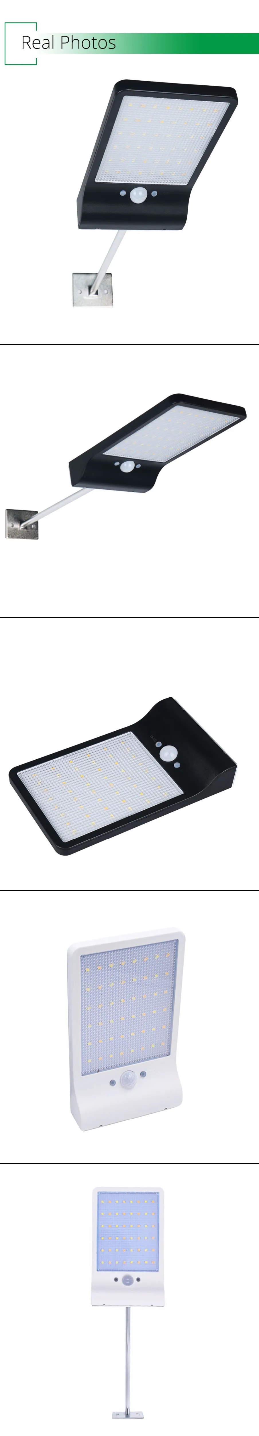 IP65 3.7V 2200MAH Solar Outdoor Led Spotlight Modern Remote Control ABS LED Solar Lights Sunlight Street Garden Powered Lighting (5)
