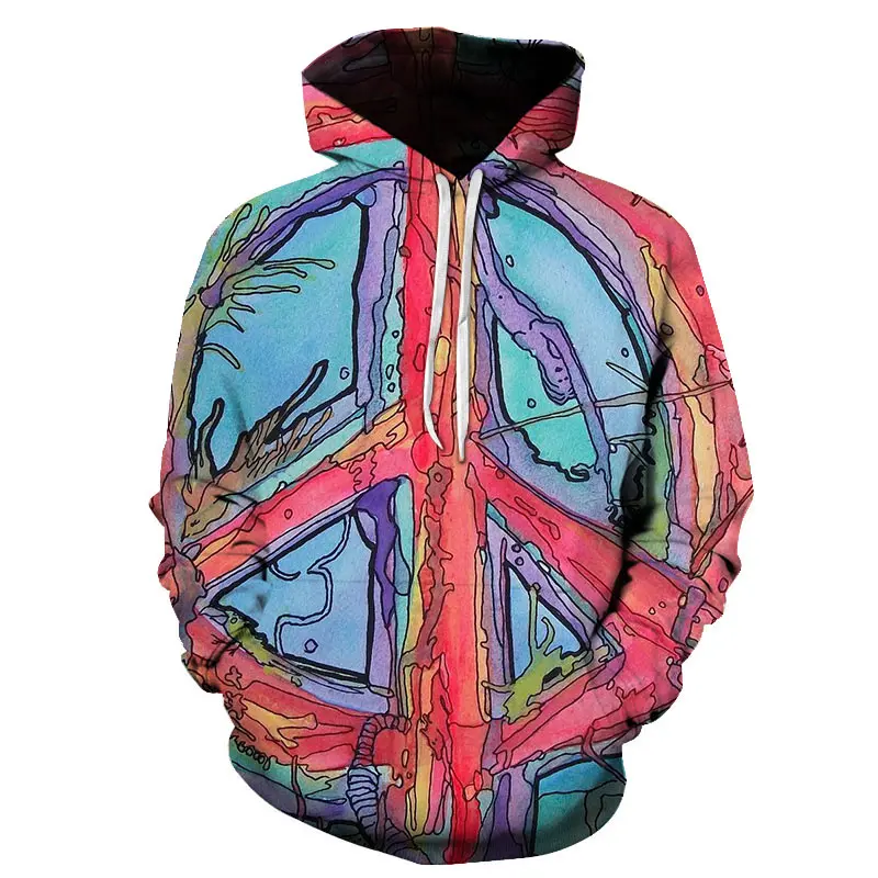 

male hoodie Fall fashion hoodie 3D vertigo pullover Casual sweatshirt Winter Coat Women Hoodies Full Sleeve Men Streetwear