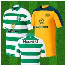 Футболки для футбола 19 20 BURKE TIERNEY ROBERTS Гриффитс Кристи желтая рубашка домашняя зеленая белая черная футбольная рубашка