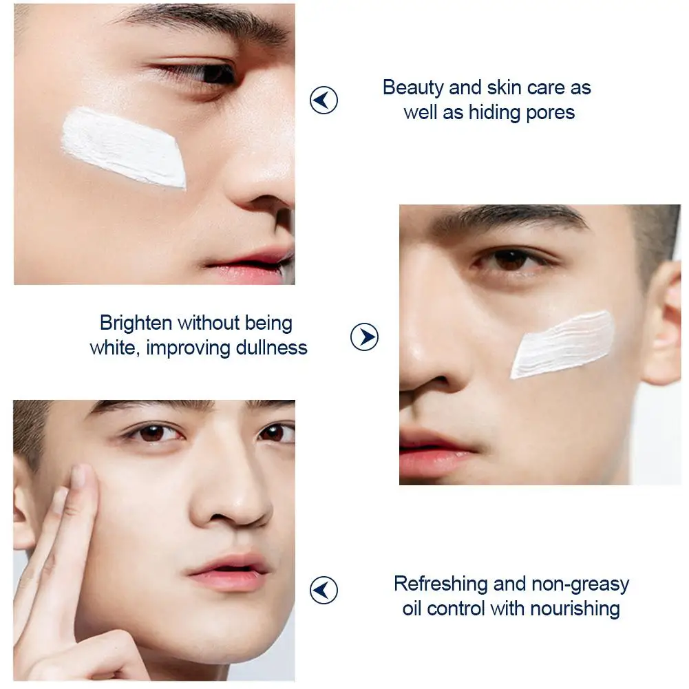 Men s Makeup Concealer Revitalizing Nourishing Cream Non greasy Makeup 3