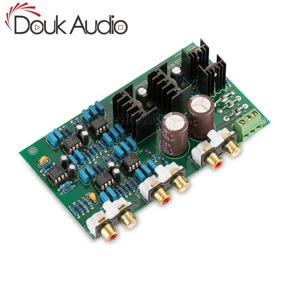 Предусилитель звука Douk блок питания класса А электронный фотографический фильтр