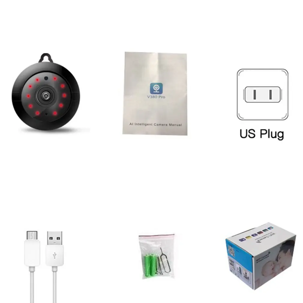 

HD Night Vision Smart Home Pet Care Wireless Wifi Network Surveillance Camera Home Security Surveillance