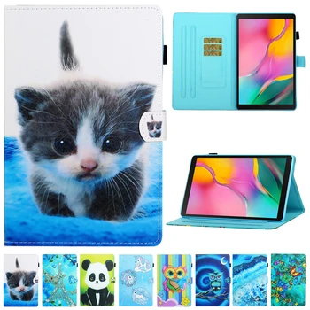 

Case for Samsung Galaxy Tab S6 Lite 10.4 2020 SM-P610 SM-P615 PU Leather Stand Protective Tablet Cover