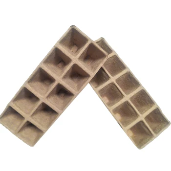 

10pcs/set Corrugated Paper With Peat Seedling Germination Home Plant Starter Tray Disposable Garden Nursery Pot Biodegradable