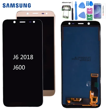

For Samsung Galaxy J6 2018 J600 J600F J600Y LCD screen Display and touch Glass pannel Assembly TFT version Can adjust brightness