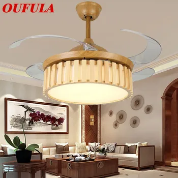 

Modern Ceiling Fan Lights Lamps Contemporary Ventilator Remote Control Fan Lighting Dining room Bedroom Restaurant Fashional