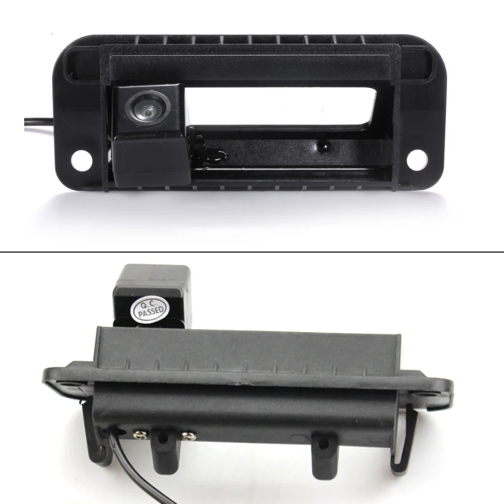 For Mercedes Benz C Class W204 C200 C180 C63 AMG Trunk Handle Car Rear View Camera reverse Backup Parking Camera Night Vision HD (2)