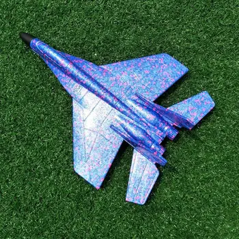 

New DIY Hand Throwing Gliding Fighter Epp Rc Airplane Foam Collision-resistant Outdoor Fighter Planes Toys For Children Gifts