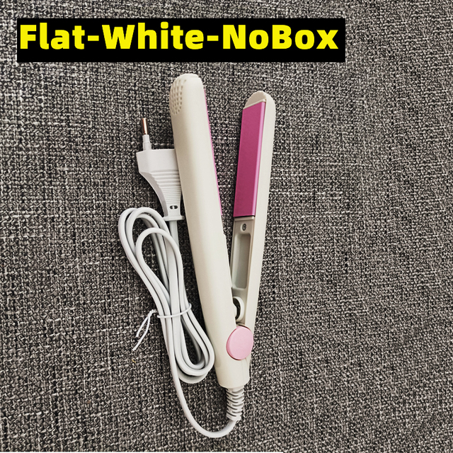 New Curling Iron Mini Hair straightener Iron Ceramic Straightening Styling Tools Hair Curler Flat Iron Beard straightener