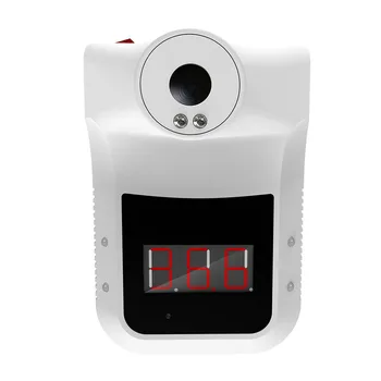 

Restaurant Home Office Wall Mounted Forehead Infrared Thermometer Accurate Digital Fever Detection With Alarm Non Body