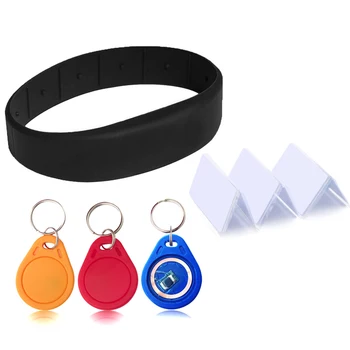 

Proximity 125khz EM4100 RFID Wristband Waterproof Read Only Access Control Smart Card Wrist band Bracelet Key Tag