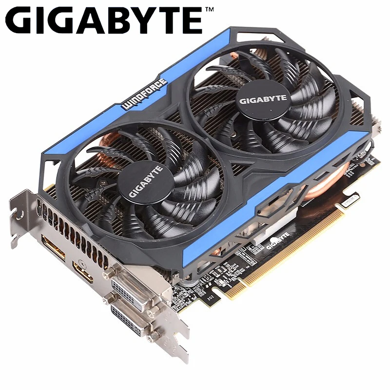 

GIGABYTE Gaming PC Graphic Card NVIDIA GeForce GTX 960 2GB GDDR5 By Gamer PC GTX960 2GB 128Bit Hdmi Dvi Game Used Video Cards