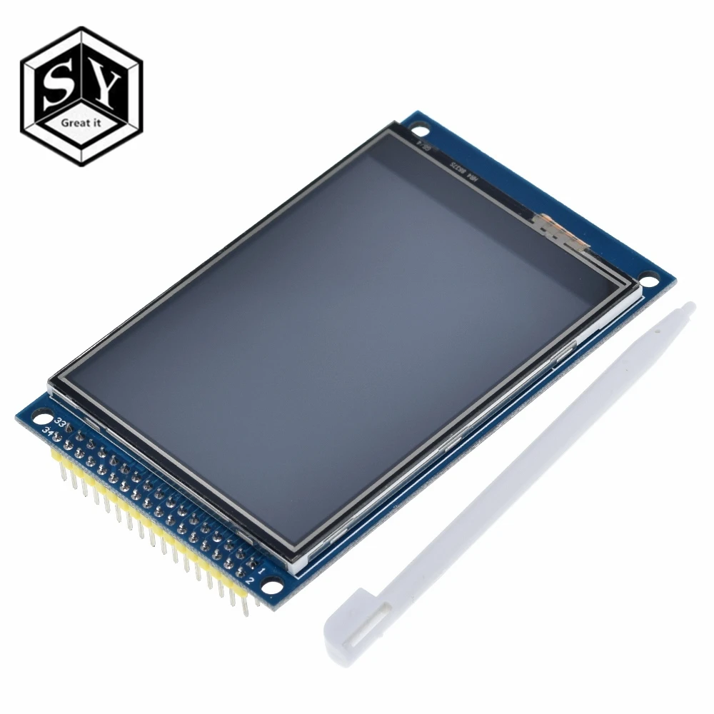 Отличный IT 3 2 дюймовый TFT lcd сенсорный экран модуль Дисплей Ultra HD 320X240 ILI9341 для Arduino