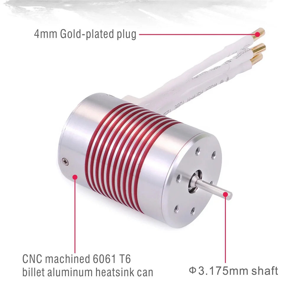 Surpass Hobby 3650 12v 24v trolling motor brushless waterproof electric motor for radio control toys 1:10