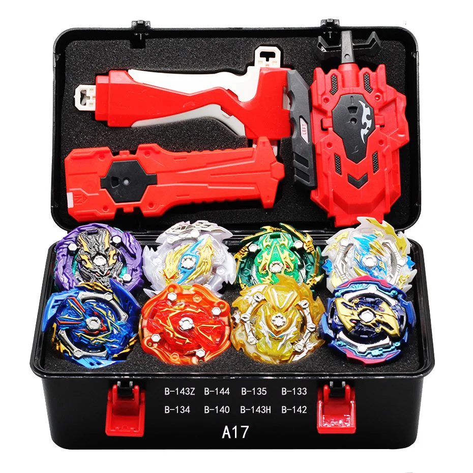 Takara Tomy Beyblade Burst сумка для хранения набор Toupie Bayblade металлический гироскоп ручка Launcher Bey коробка для лезвий игрушки для детей - Цвет: A17