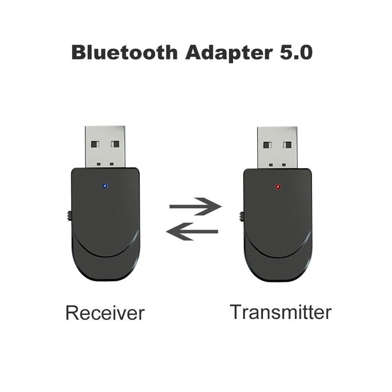 Bluetooth 5,0 приемник передатчик адаптер 2 в 1 Bluetooth беспроводной адаптер 3,5 мм AUX Jack аудио для ТВ для автомобиля Комплект для динамика