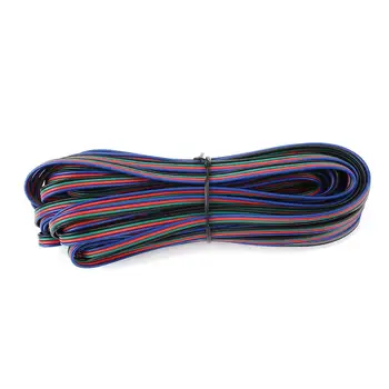 

10M Extension Wire Connector Cable 4 Pins For 3528 5050 RGB LED Strip Colorful