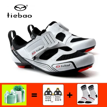 

TIEBAO zapatos ciclismo cycling shoe bicicleta road bike shoes bicycle riding sneakers spd cleats sapatos sapatilha ciclismo