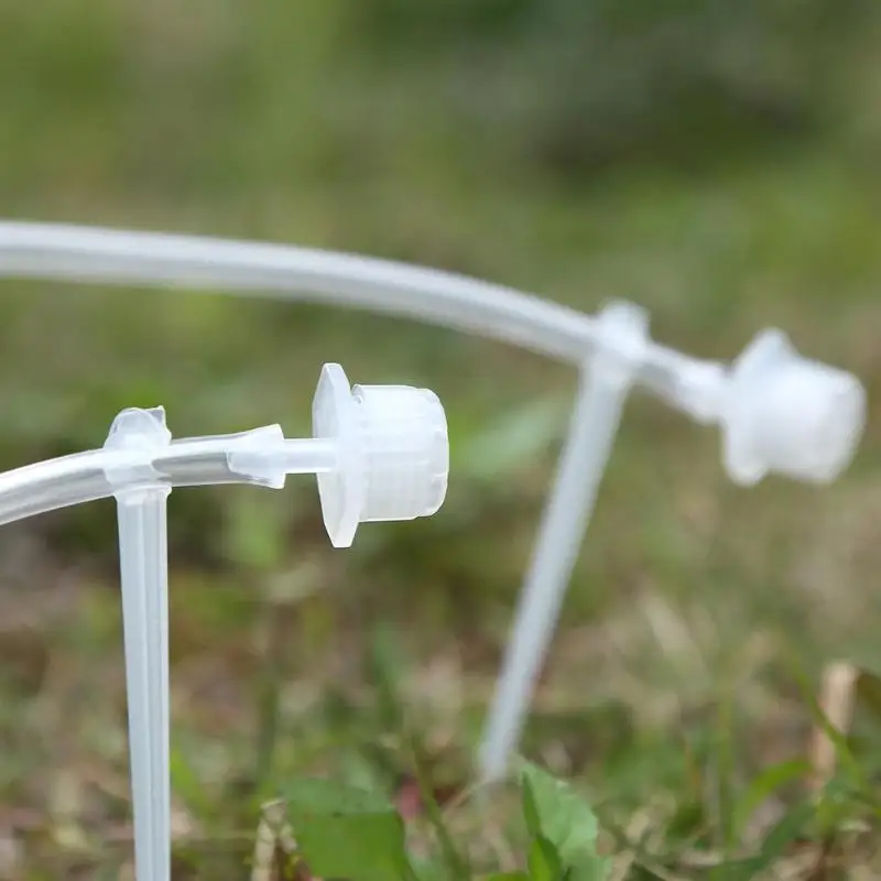 50 шт. 8 отверстий Регулируемый микро капельного полива и орошения Системы