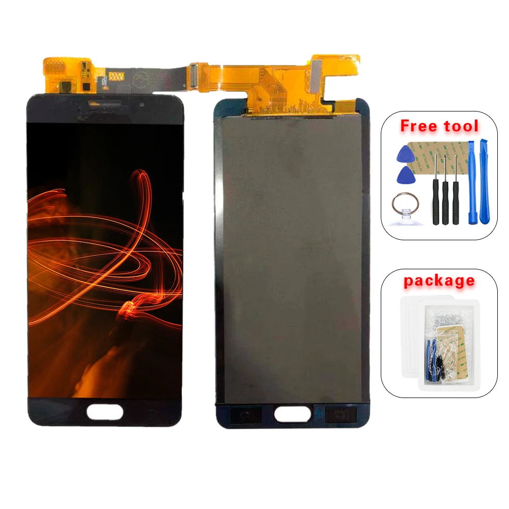 

For Samsung Galaxy A5 2016 A510 A510F LCD Display Touch Screen Assembly Free Tools